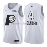 Indiana Pacers Victor Oladipo 4# Hvid 2018 All Star Game Swingman Basketball Trøjer..